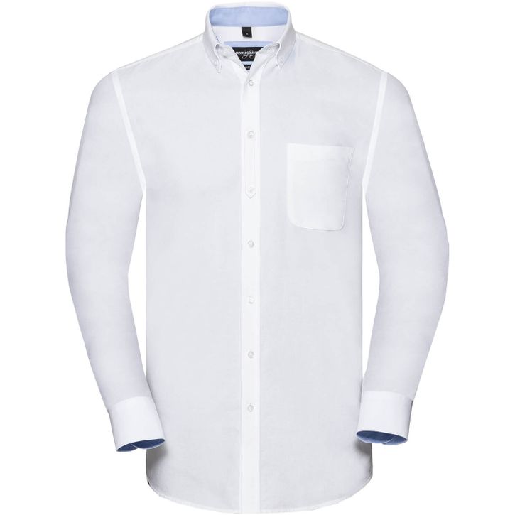Image produit Men’s long sleeve tailored washed oxford