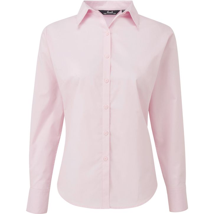 Image produit Chemisier popeline à manches longues pour femme