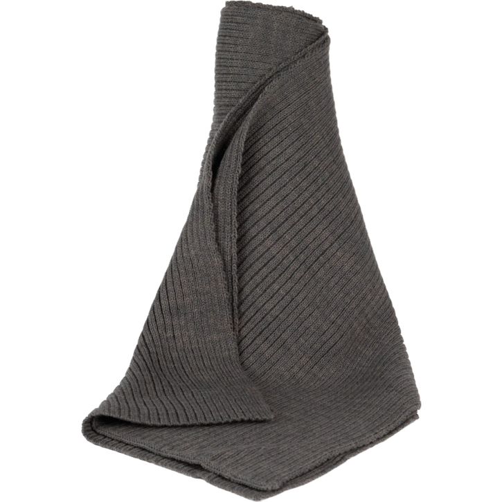 Écharpe à maille côtelée