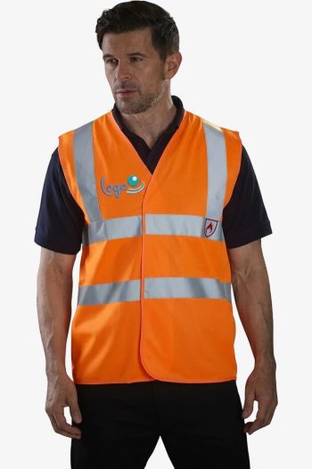 Image produit Gilet haute visibilité & lsf (chaleur et flamme)