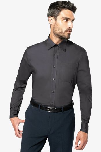 Image produit Chemise popeline manches longues