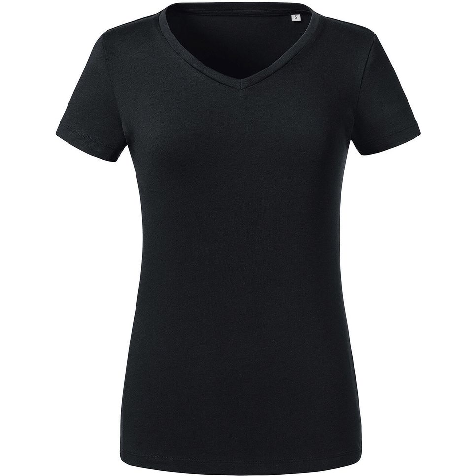 Ladies' Pure Organic V-Neck Tee