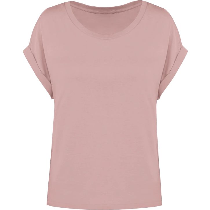 Image produit T-shirt manches à revers femme