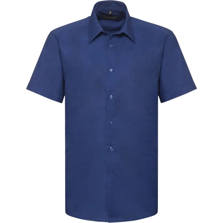 Image produit Chemise Oxford cintrée manches courtes homme