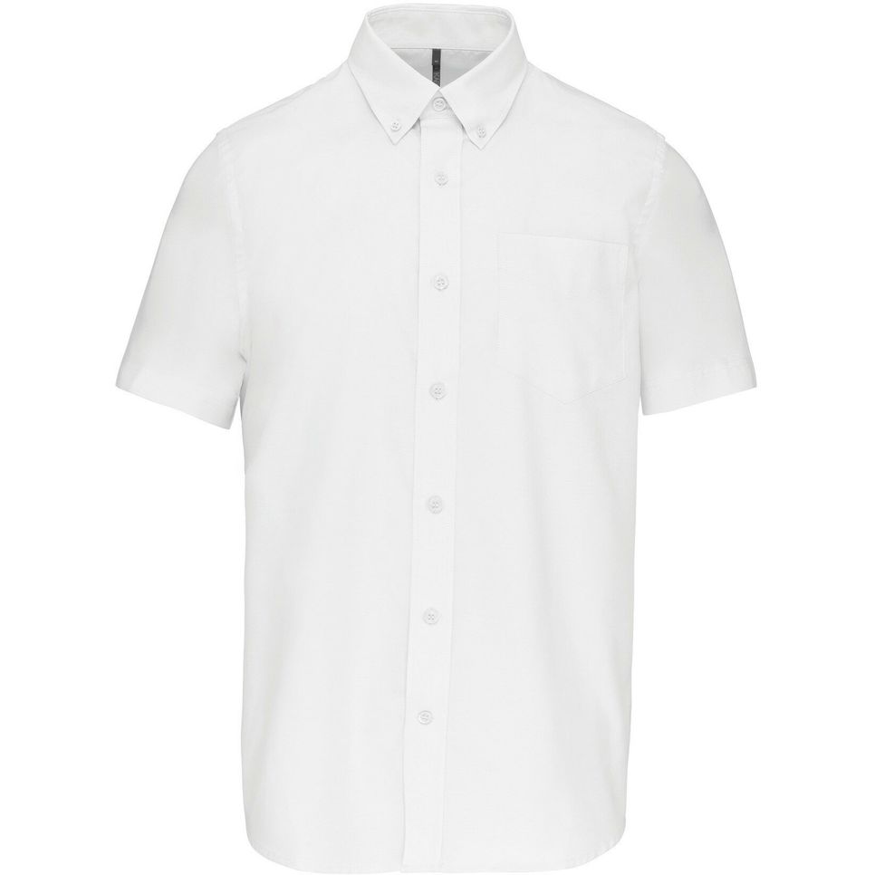 Chemise Oxford manches courtes