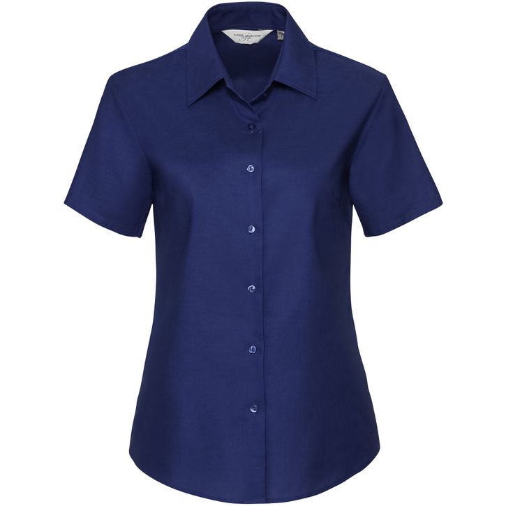 Image produit Ladies’ short sleeve tailored oxford shirt
