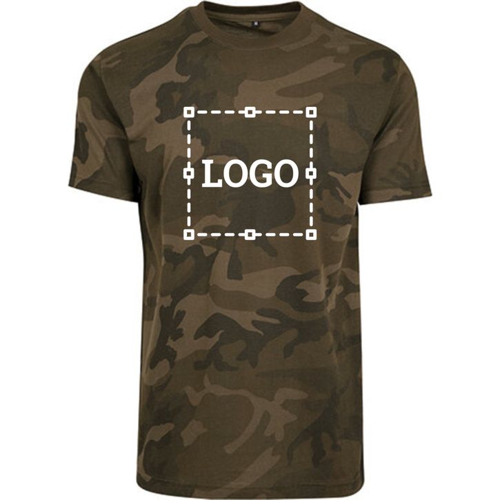 Image produit Camo Round Neck Tee