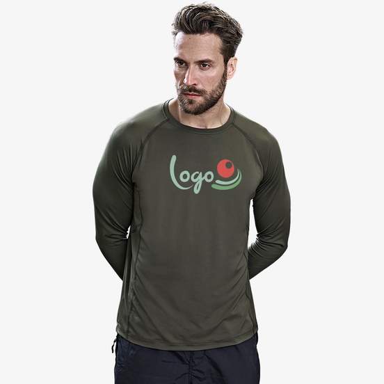 Long sleeve cooldry tee