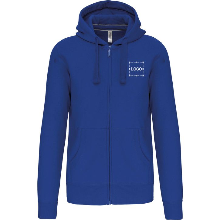 Image produit Sweat-shirt capuche zippé unisexe