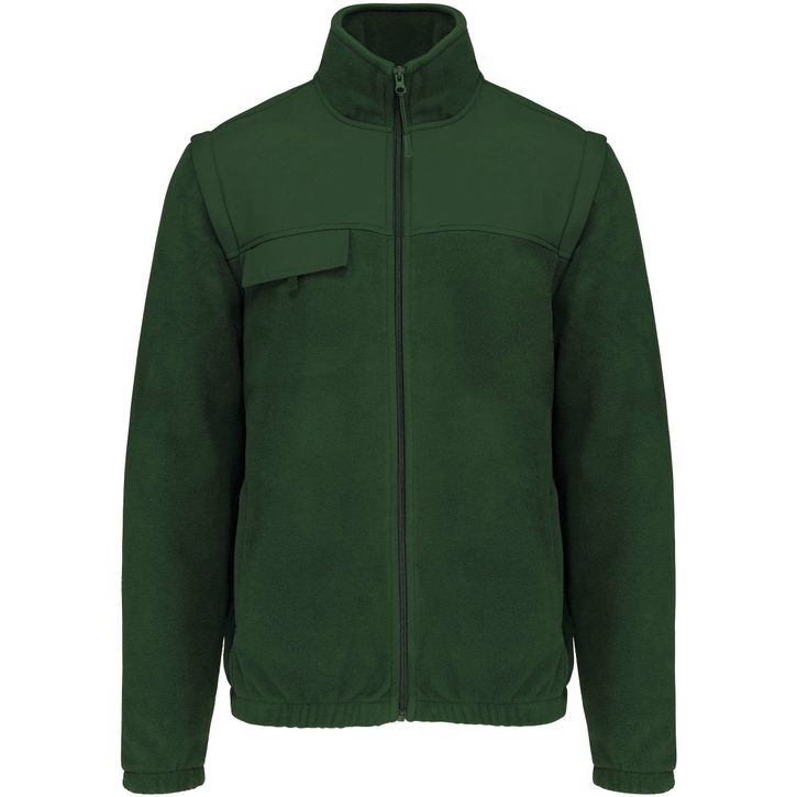 Veste polaire manches amovibles