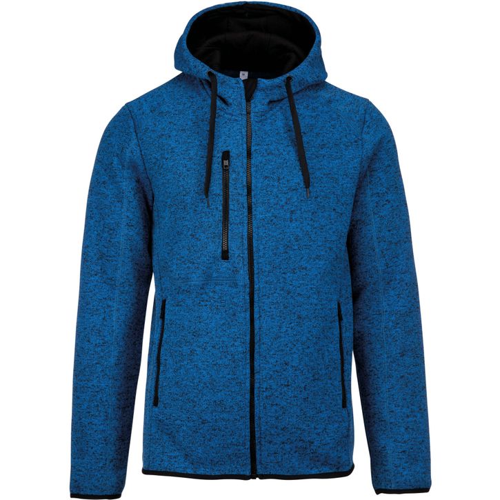 Image produit Veste capuche chinée homme