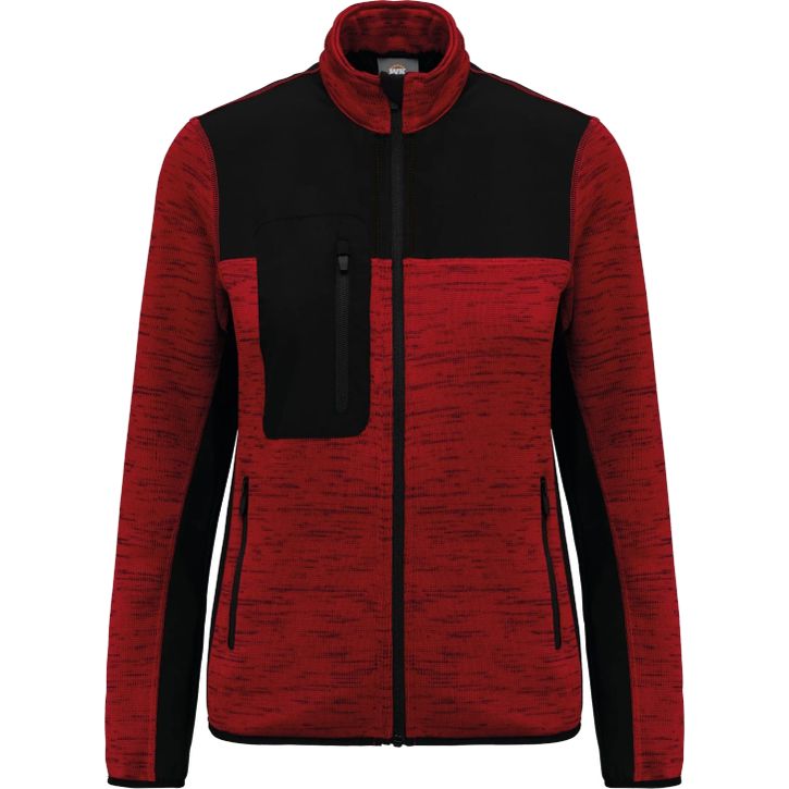 Image produit Veste recyclée en polytricot femme