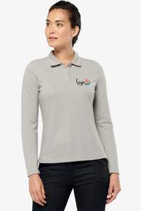 Image produit Polo manches longues femme