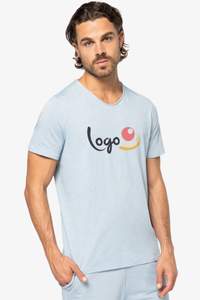 Image produit T-shirt Slub bords francs homme - 130g