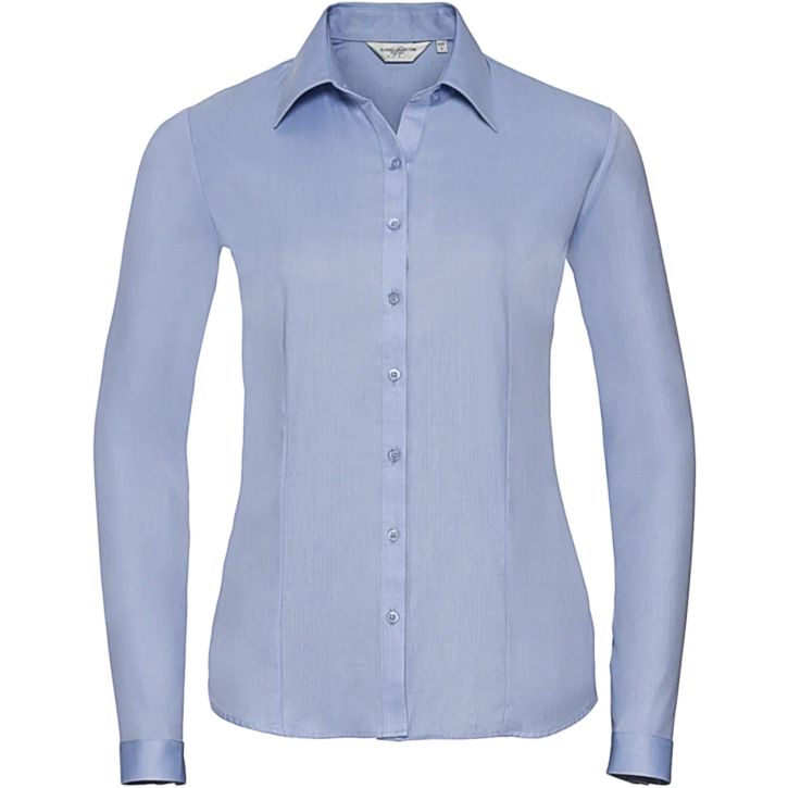 Image produit Chemise à chevrons cintrée manches longues femme