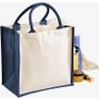 Printers Midi Jute Bag
