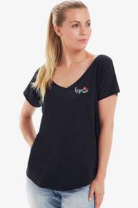 Image produit Women's loose fit V Neck T