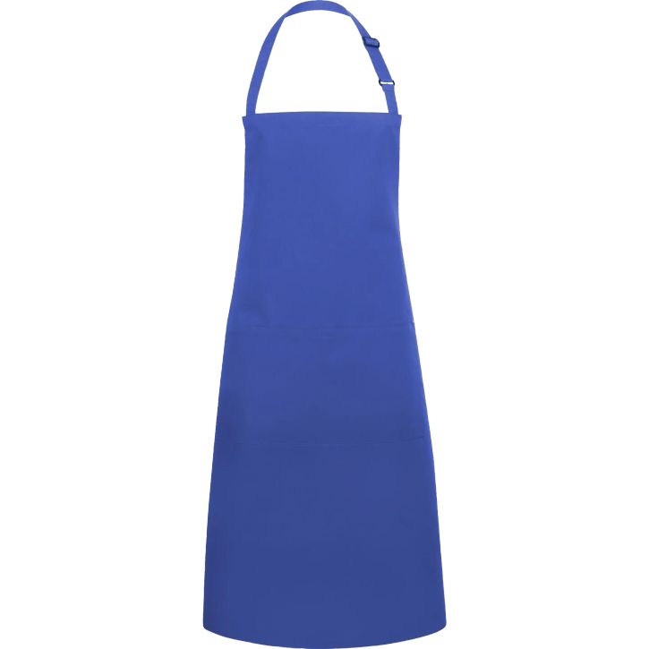Bib apron basic with buckle and pocket