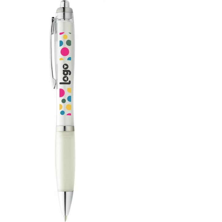 Nash - Stylo bille avec corps et grip colorés
