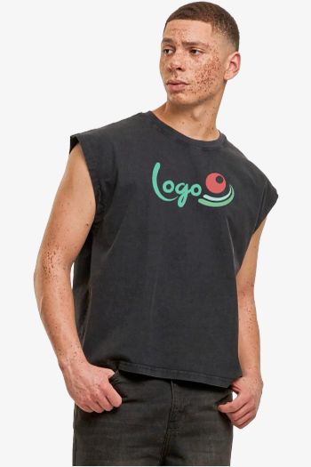 Image produit Vintage Cropped Heavy Sleeveless Tee