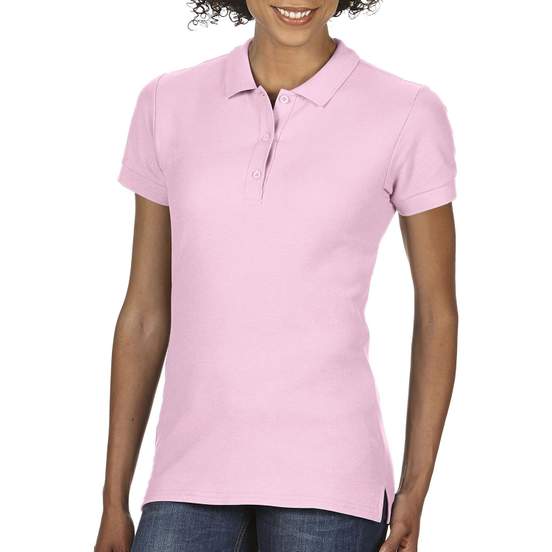 Premium Cotton Ladies` Double Piqué Polo