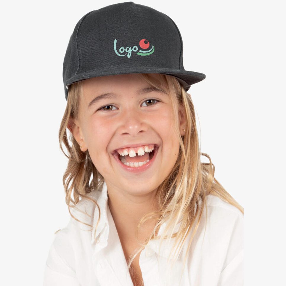 Casquette enfant Snapback - 5 panneaux