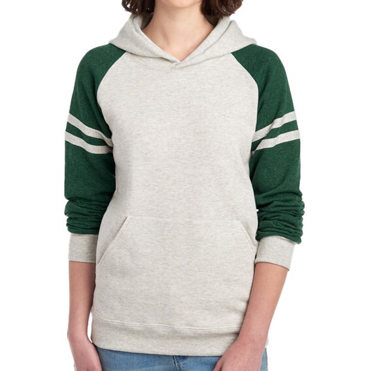 Image produit Nublend® varsity colour-block hooded sweatshirt