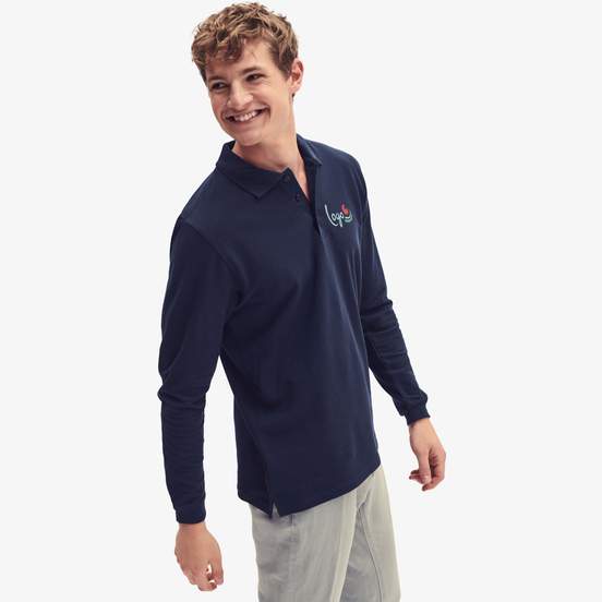 Premium Long Sleeve Polo