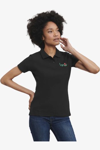 Image produit Polo piqué poly/coton classique femme