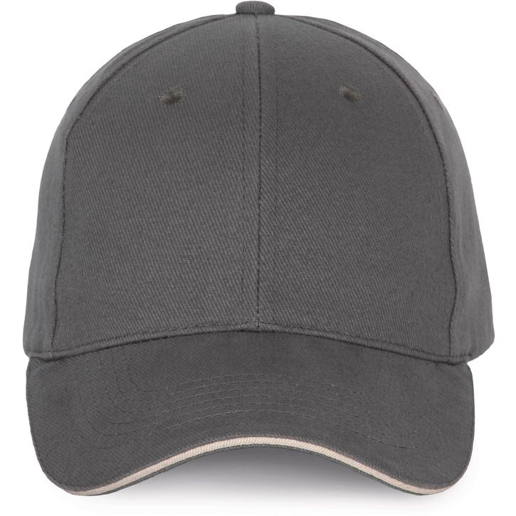 Image produit Casquette sandwich contrasté - 6 panneaux