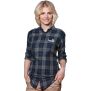Ladies' checked blouse urban-style