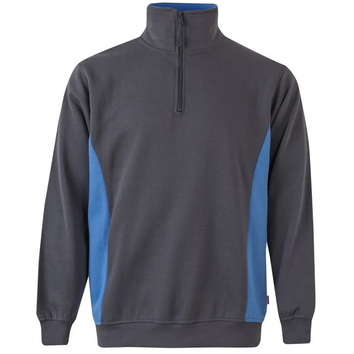Image produit Sweat bicolore zippé