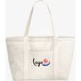 Tote bag rayé en coton bio