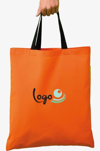 Image produit Cabas en coton anses courtes université