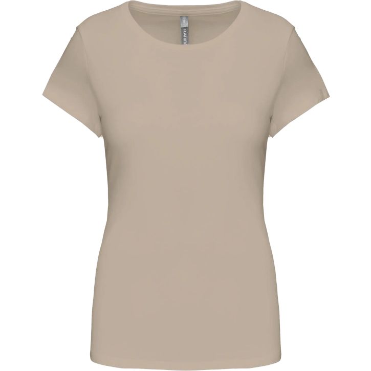 Image produit T-shirt col rond manches courtes femme