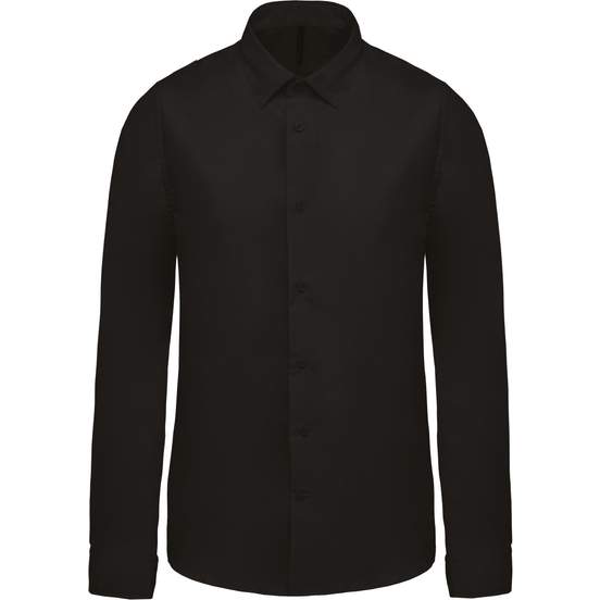 Chemise popeline manches longues homme 