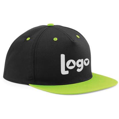 Image produit Casquette Snapback contrastée à 5 panneaux