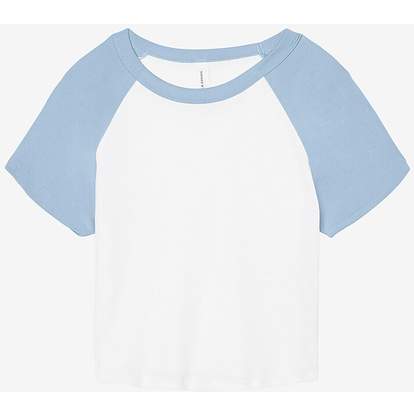 Image produit Women's micro rib raglan baby tee