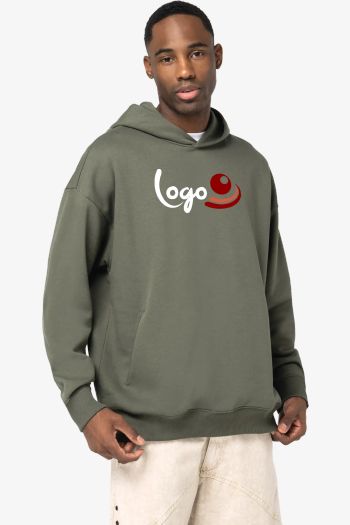 Image produit Sweat capuche oversize unisexe - 300g