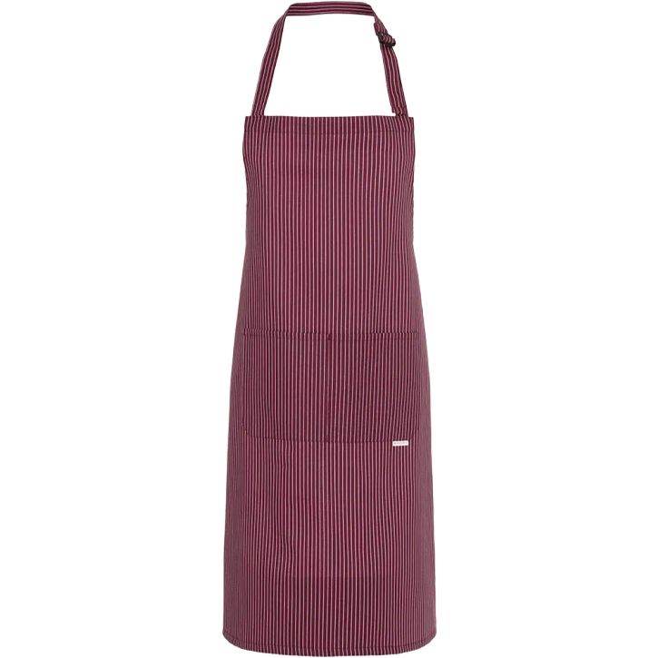 Bib Apron Carlo Pinstripe