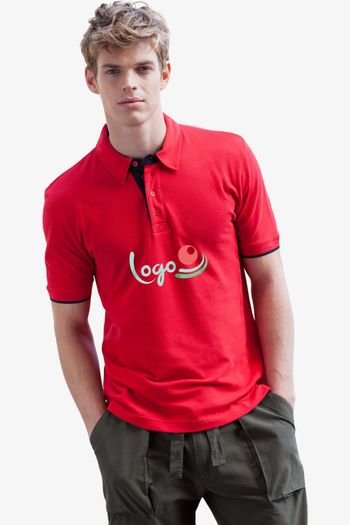 Image produit MEN’S CONTRAST POLO SHIRT 