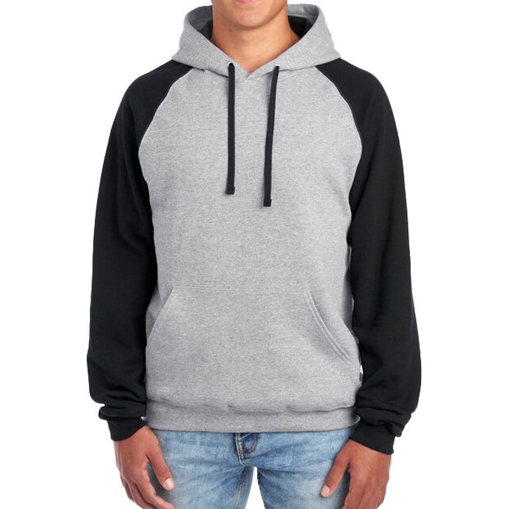 Image produit Nublend® colour-block raglan hooded sweatshirt