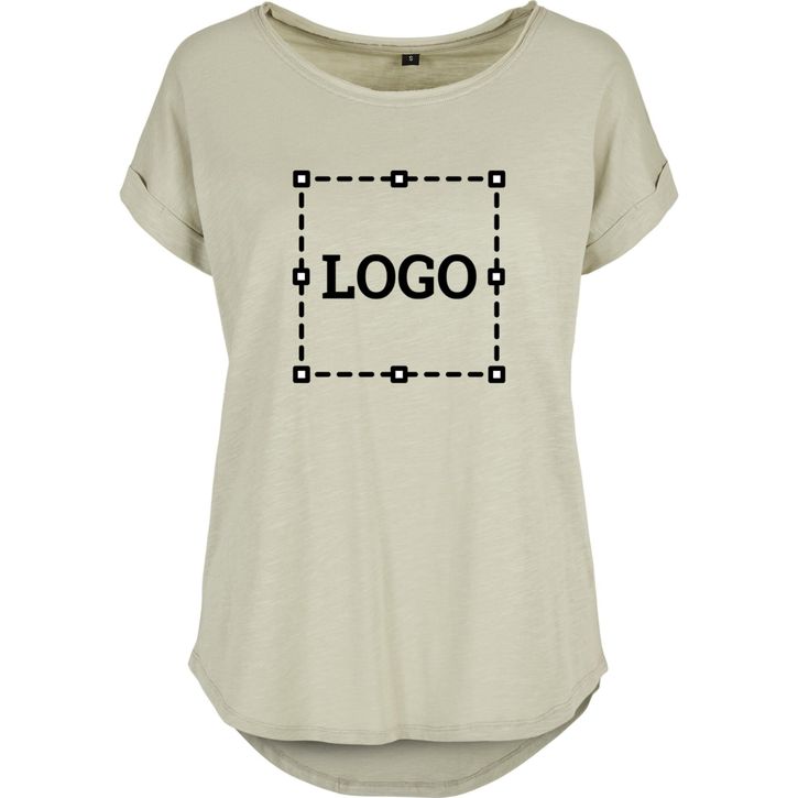 Image produit Ladies Long Slub Tee