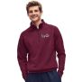 Classic zip neck sweat