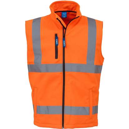 Image produit Bodywarmer softshell haute visibilité