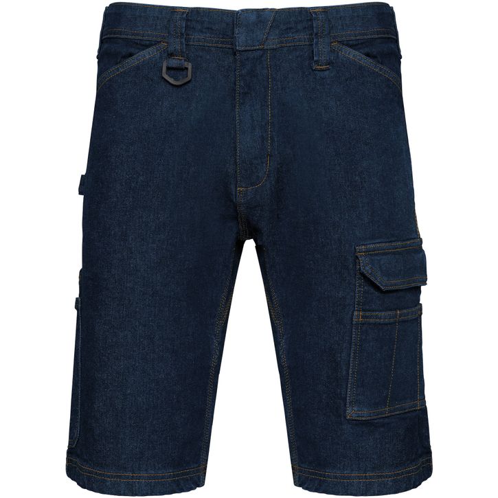 Image produit Bermuda denim multipoches homme