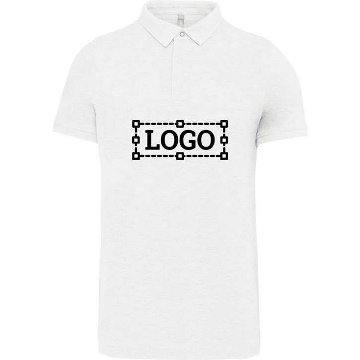 Image produit Polo col boutons pression manches courtes homme