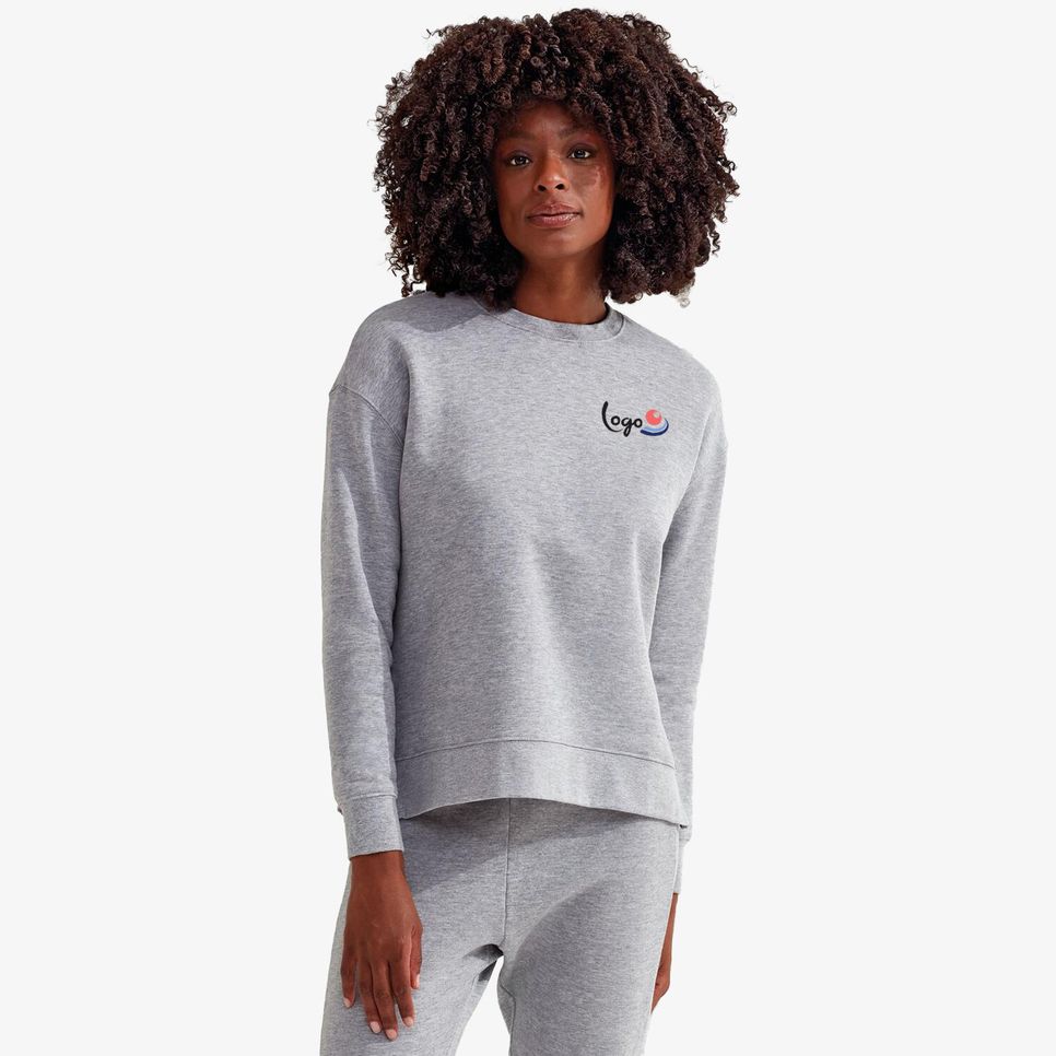 Sweat femme Tridri® décontracté et zippé