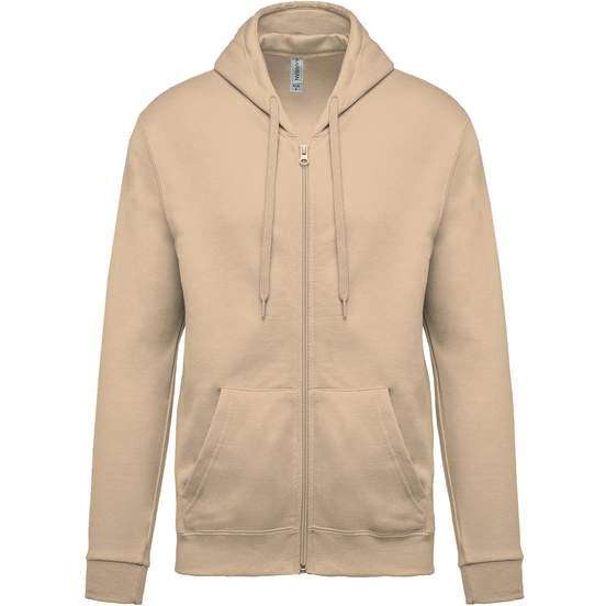 Sweat-shirt zippé capuche 