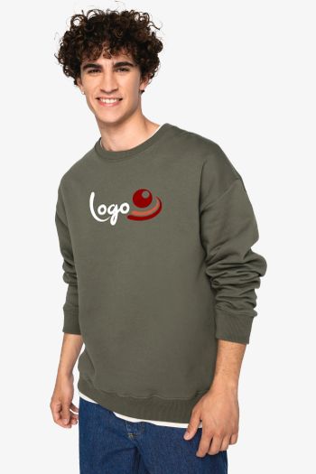Image produit Sweat-shirt à col rond oversize unisexe